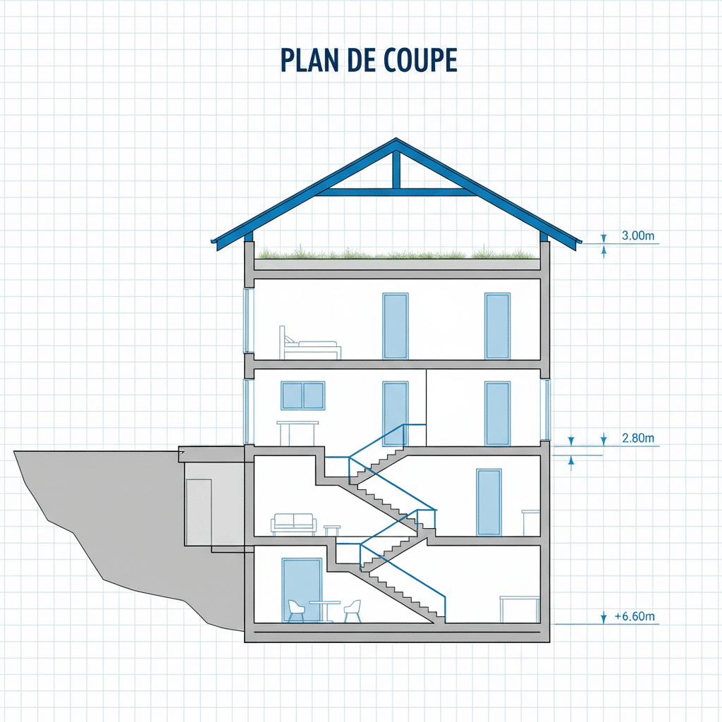 Plan de coupe
