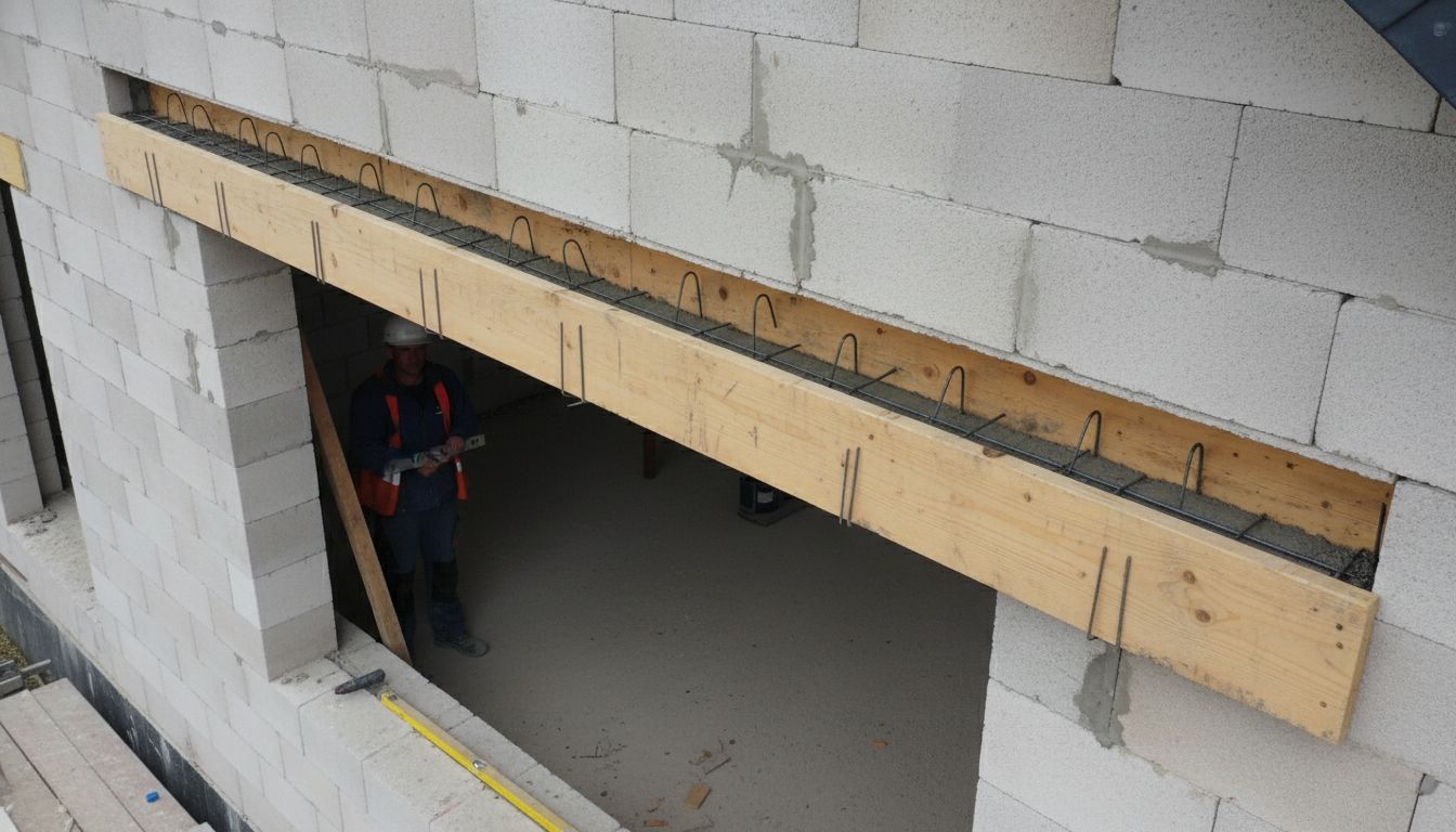 Linteau beton