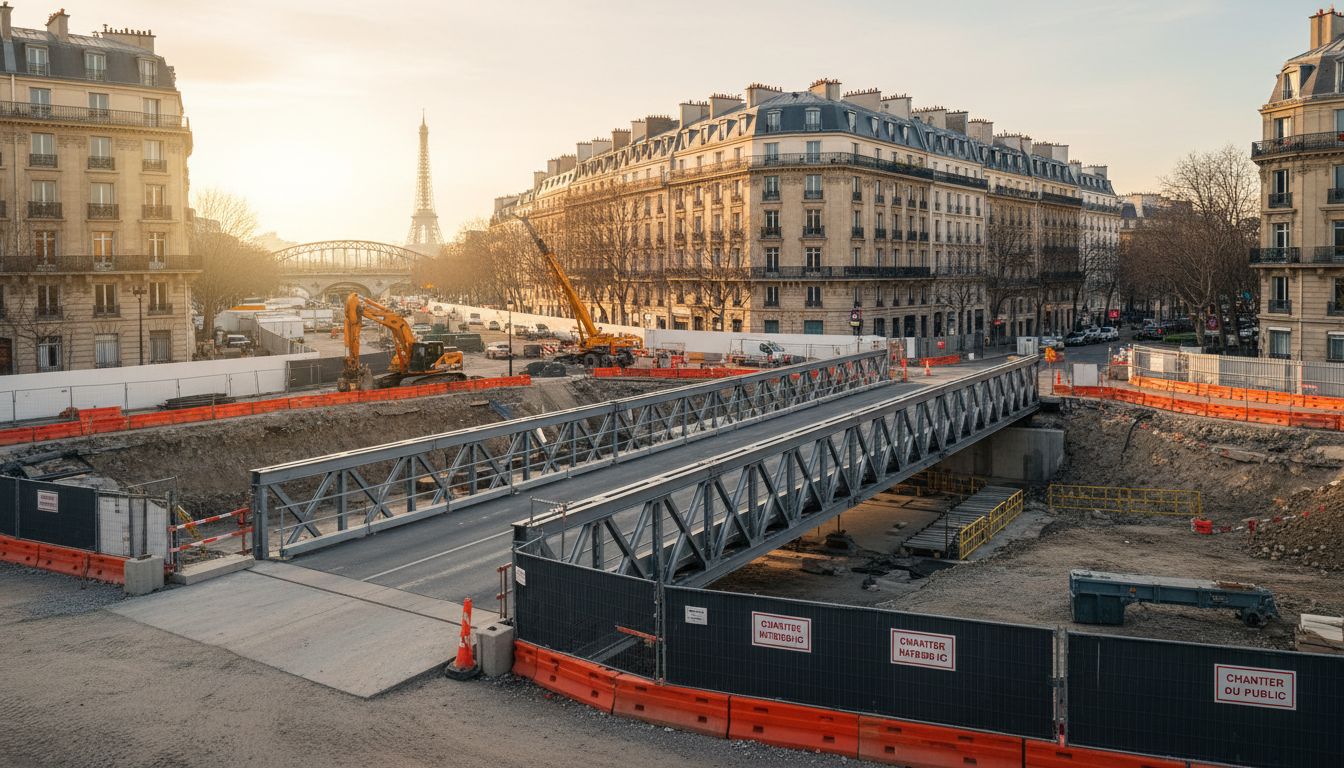 Ponts Temporaires Mobiles à Paris