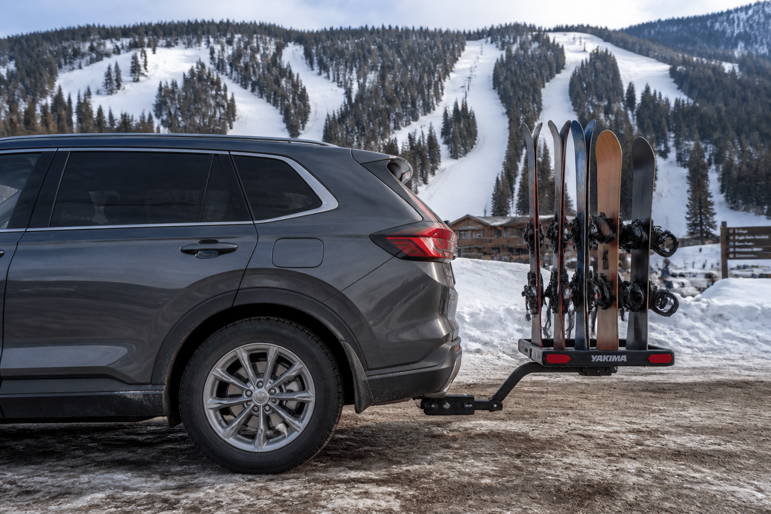 porte ski attelage