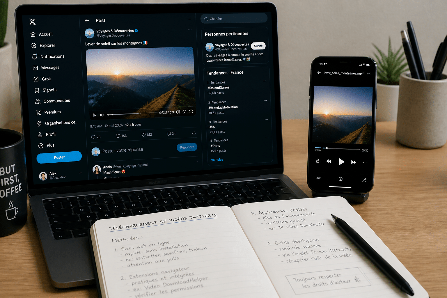 telecharger video twitter