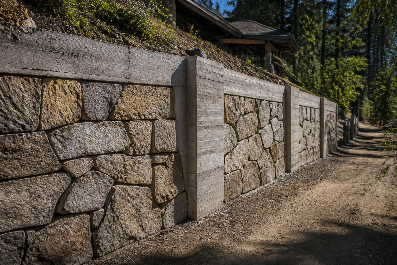mur de soutènement