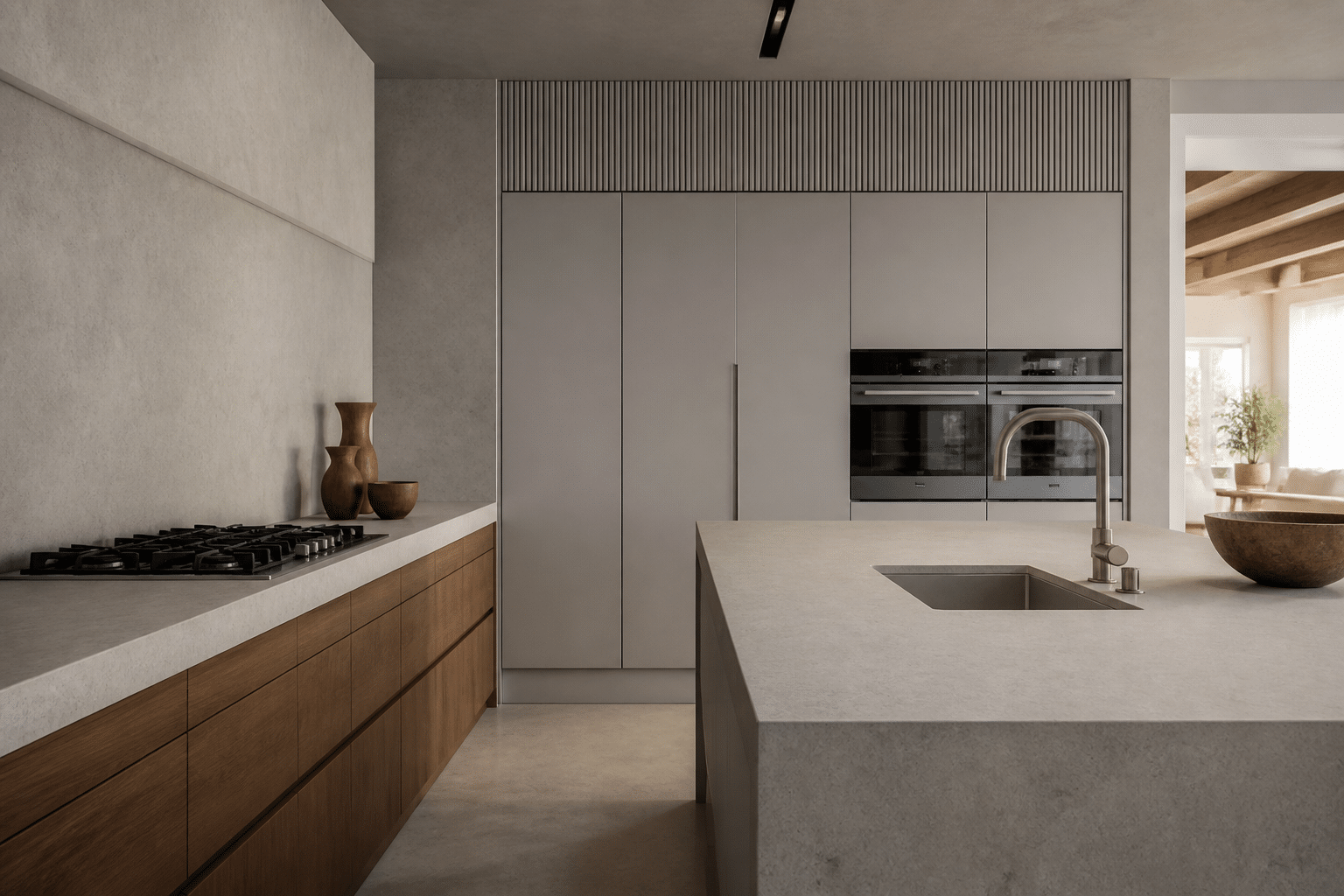cuisine en beton cellulaire