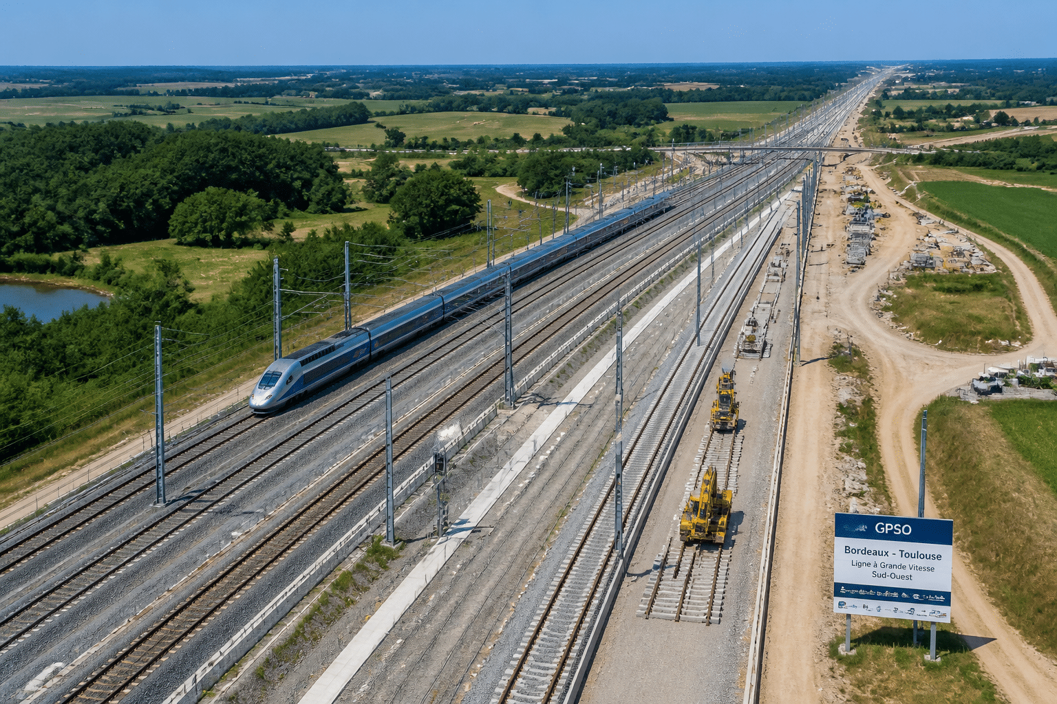 LGV Bordeaux Toulouse : le projet d&rsquo;infrastructure ferroviaire qui redéfinit la mobilité du Sud-Ouest