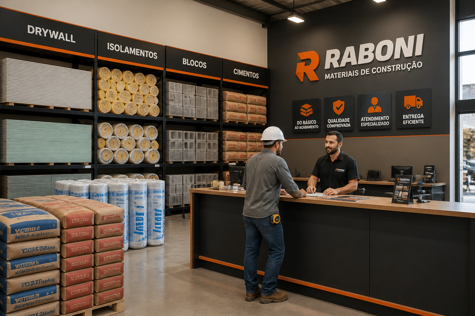 raboni matériaux de construction