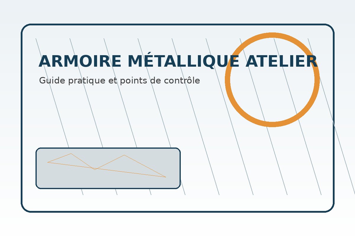 Armoire métallique atelier : choisir un rangement sûr pour l’industrie