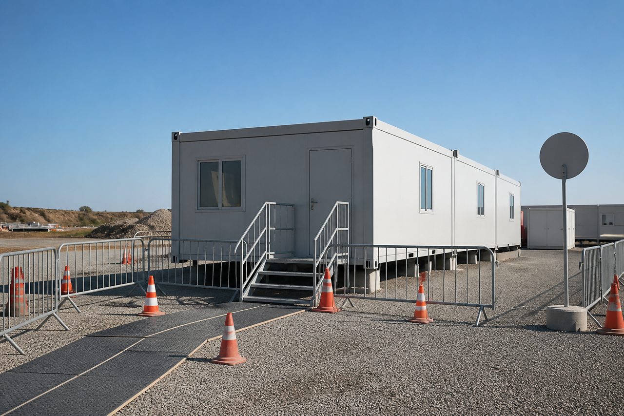 Baraque de chantier : organiser une base vie pratique et conforme