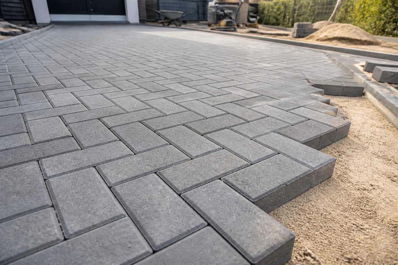 Pavé béton: choisir, poser et entretenir un revêtement extérieur
