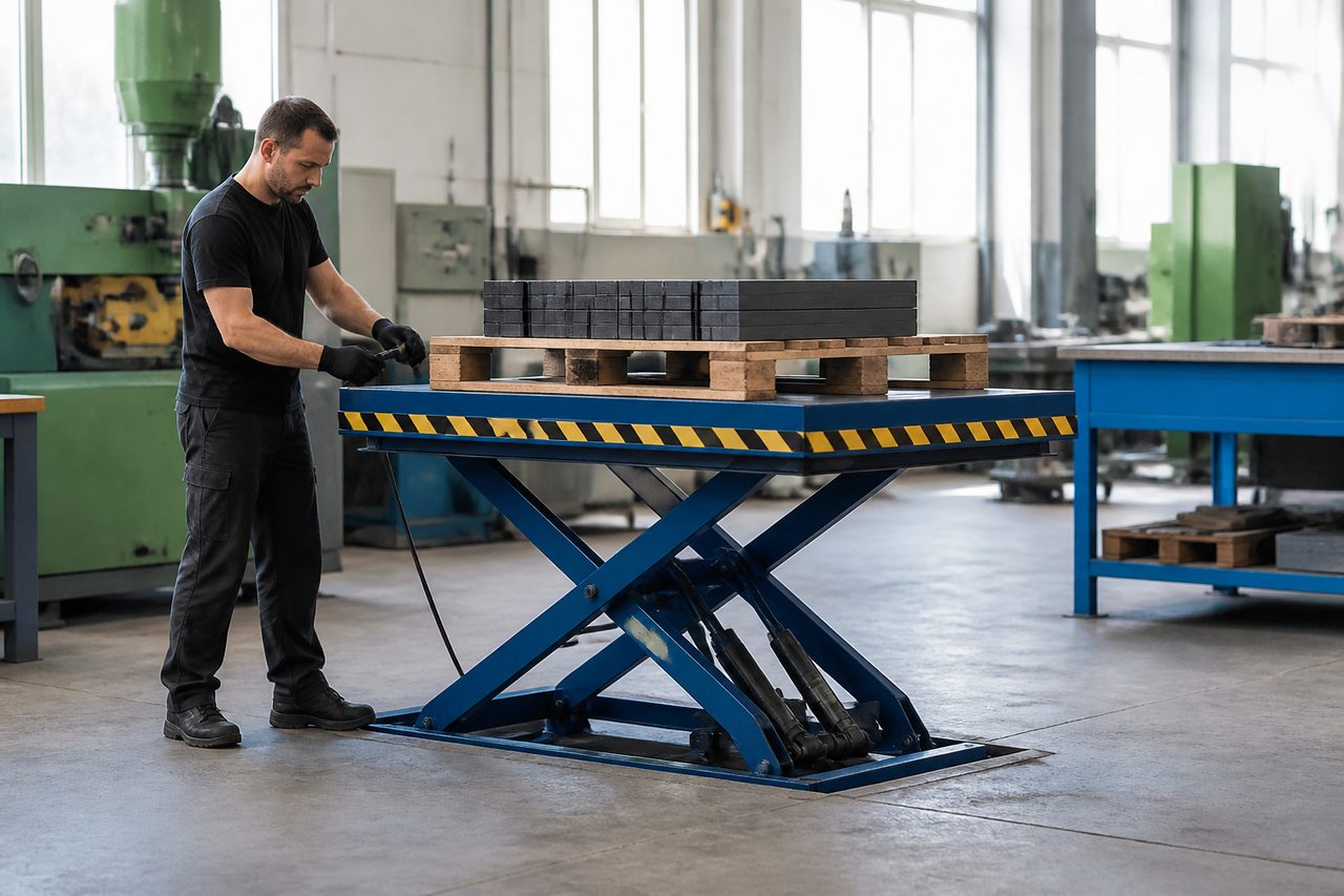 Table élévatrice : 7 critères pour choisir le bon modèle industriel