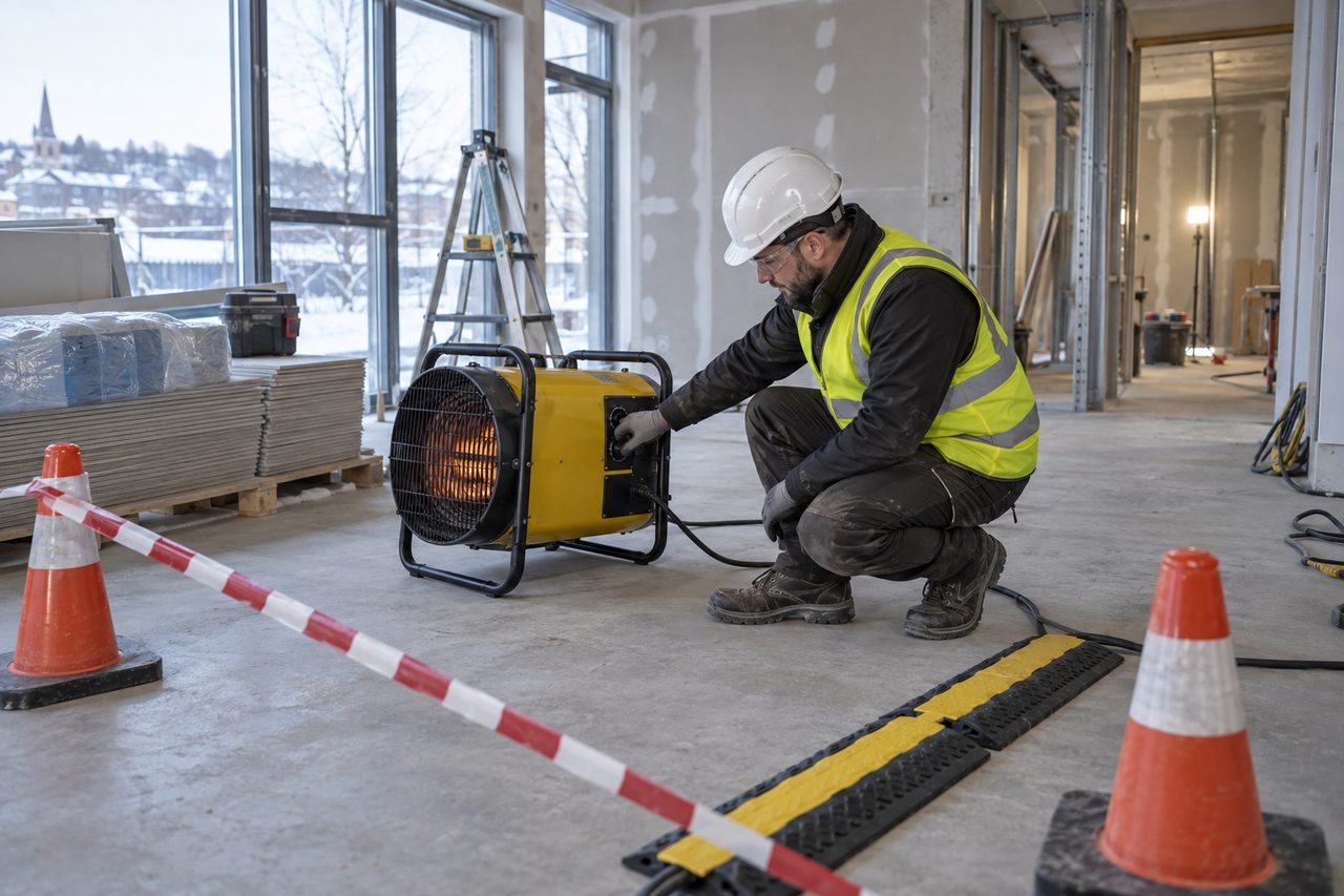 Chauffage chantier : 7 contrôles décisifs pour bien choisir