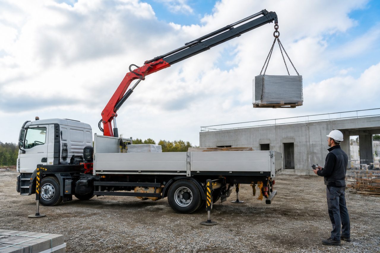 Grue auxiliaire : 7 critères décisifs pour un levage sûr