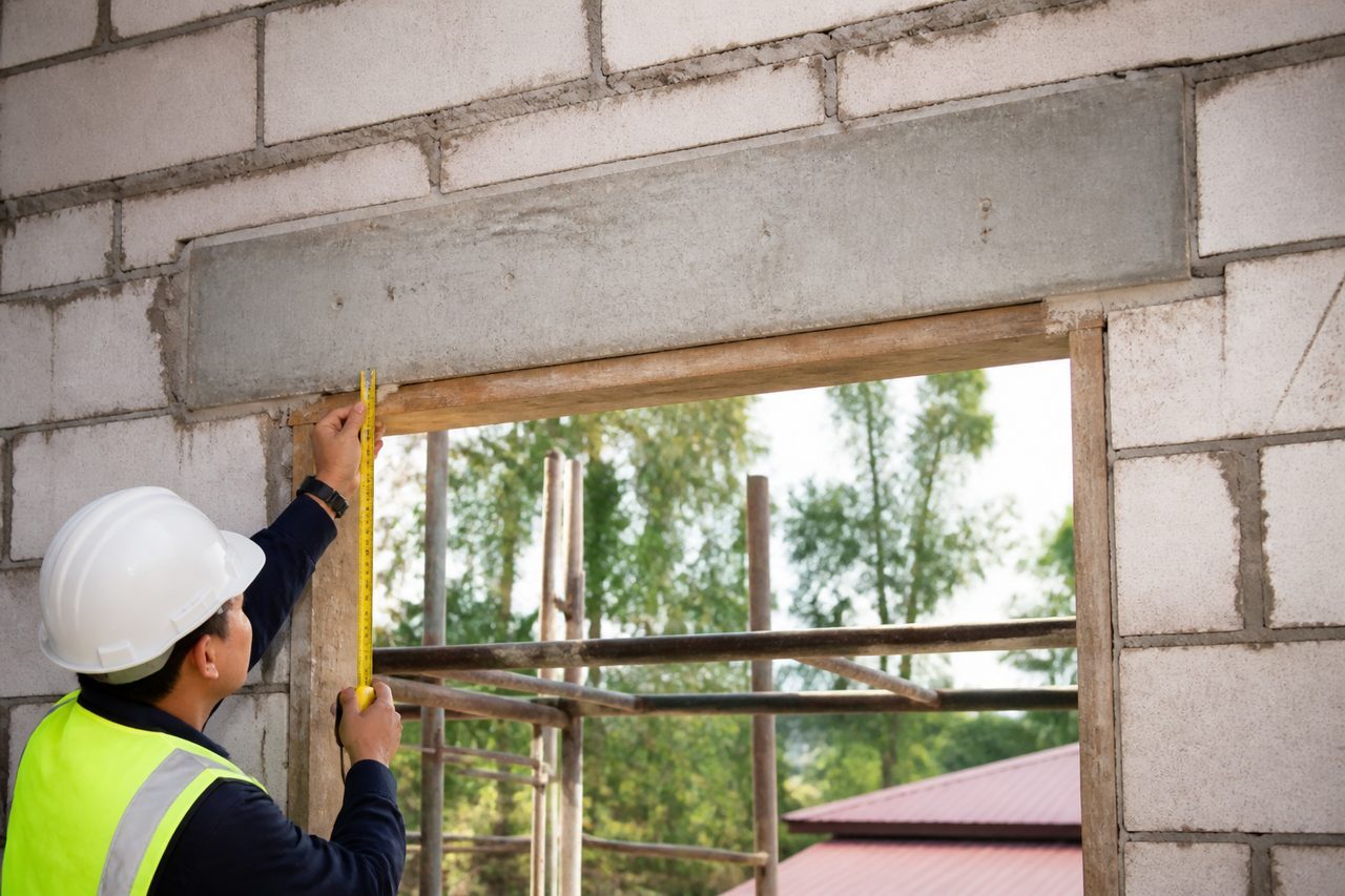 Linteaux fenêtre : 6 règles fiables pour une ouverture durable