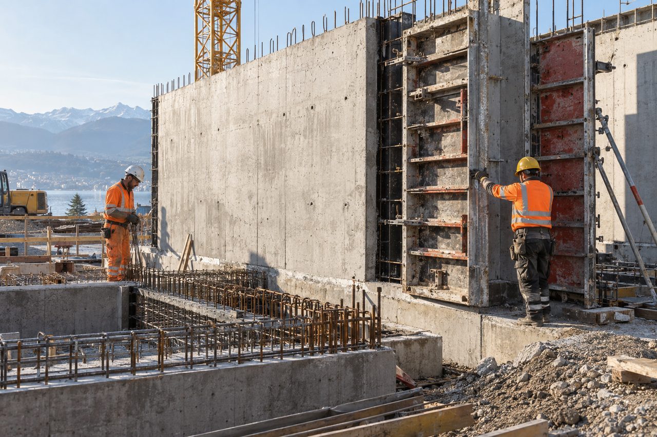 Mur en béton : choisir la solution et préparer le chantier