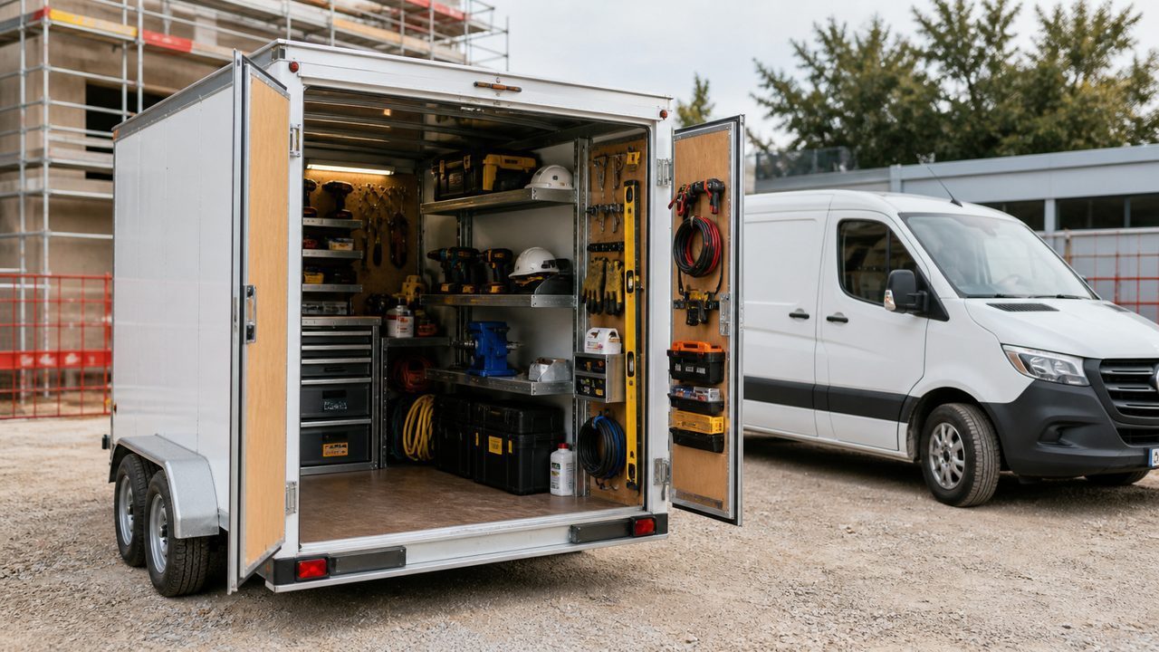 Remorque de chantier: choisir un modèle sûr et adapté