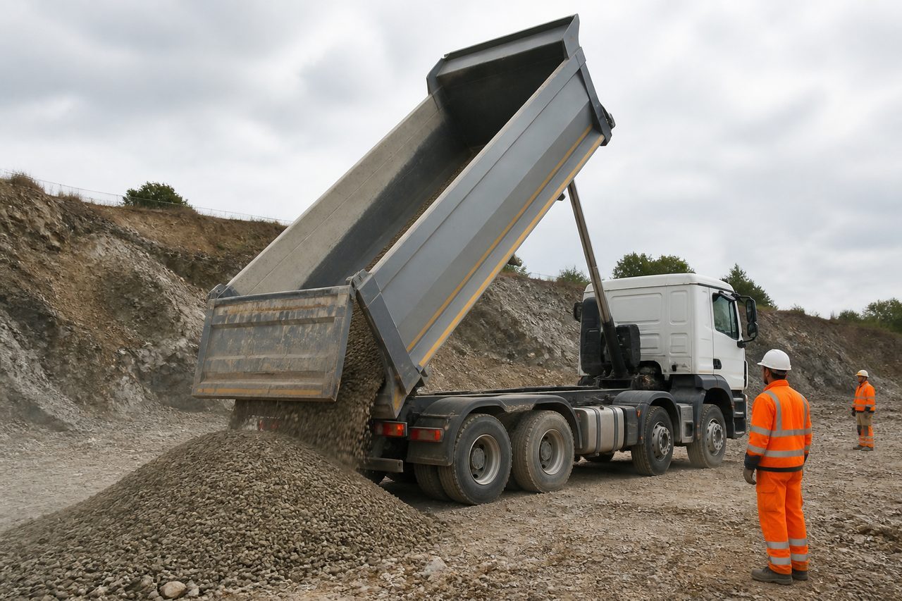 Camion benne : capacités, prix et critères de choix
